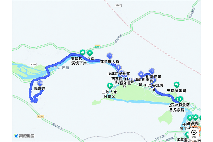 三峡大坝别只去景区，我从G348开到洗添坪，最后真看愣了配图